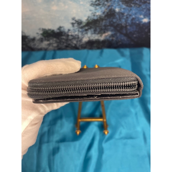 Women's Prada Black Wallet Leather and Nylon VGUC - Picture 10 of 15